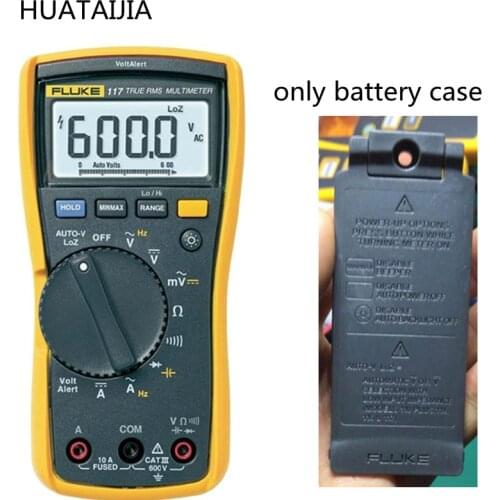 Used original Fluke117 battery CASE for Fluke 117 battery case Fluke 117battery cover with holder