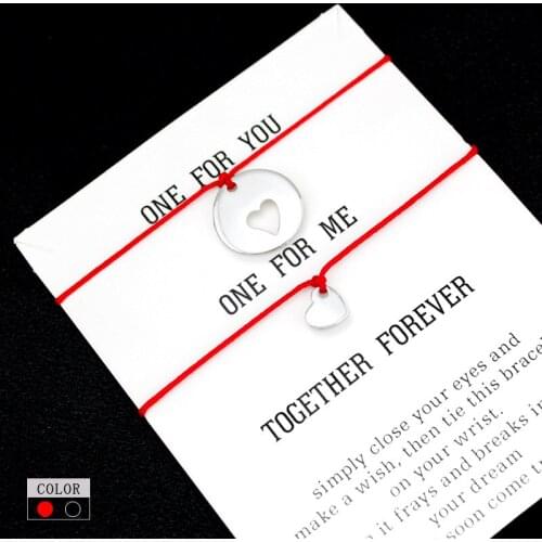 Mother Daughter Grandma Granddaughter Aunt Niece Friends One for You One for Me Compass Pinky Swear PromiseBracelets for Women