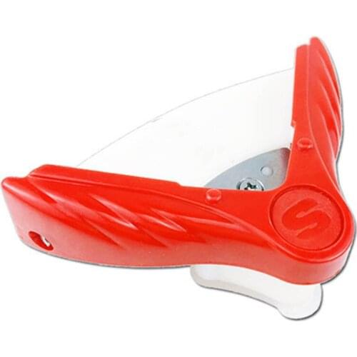 Business card ID card Photo fillet knife cut rounder chamfering pliers R5 Red