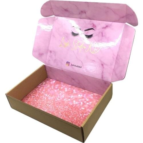 Custom Color Printing Corrugated Cardboard box Carton Mailer Shipping Mail Box