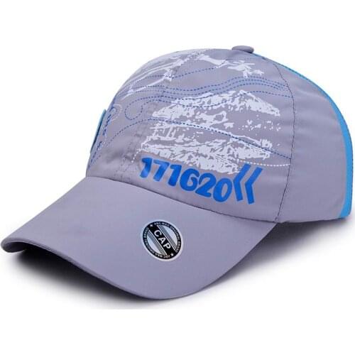 Kagenmo Cool Breathable Child Baseball Cap Thin Quick Dry 8-14Year 50-55cm Adjustable Outdoor Sports Sun Hat