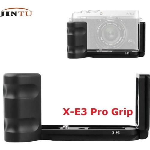 JINTU Vertical QR Quick Release L Bracket Camera Mount Grip For FUJIFILM Fuji XE3 X-E3