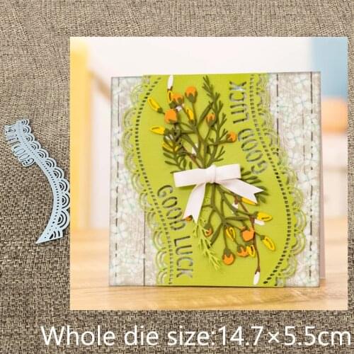 New Design Craft Metal stencil mold Cutting Dies Good Luck decoration scrapbook die cuts Album Paper Card Craft Embossing