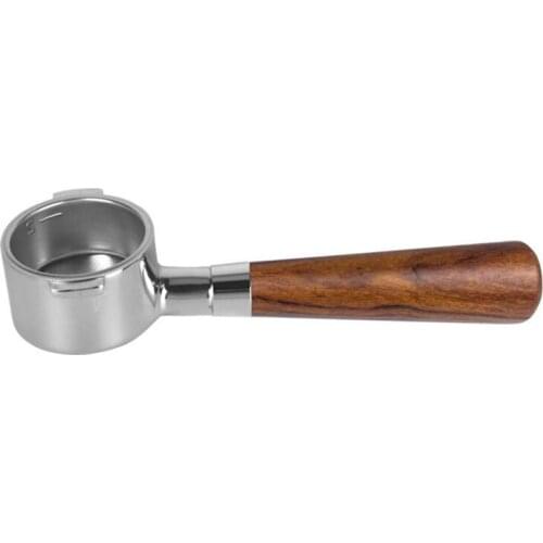 New Coffee Bottomless Portafilter for Delonghi EC200/EC221/EC0310 Filter 51MM Replacement Filter Basket Coffee Accessories