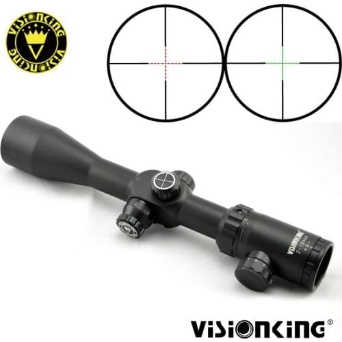 Visionking Riflescope 2-16x44 IR Rifle Scope SF Adjust Optics Sight W/21mm Mounting Rings Sniper Scope Telescopic Sights Hunting