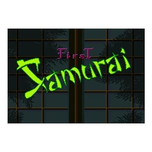 First Samurai NTSC Version 16 Bit 46 Pin Big Gray Game Card For USA Game Players