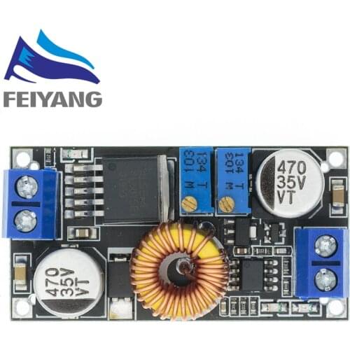 10pcs 5A DC to DC CC CV Lithium Battery Step down Charging Board Led Power Converter Lithium Charger Step Down Module hei