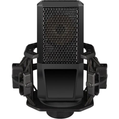 Durable Microphone Classic Delicate Texture Noise Reduction Mic Condenser Microphone Kit for Studio Live Broadcast