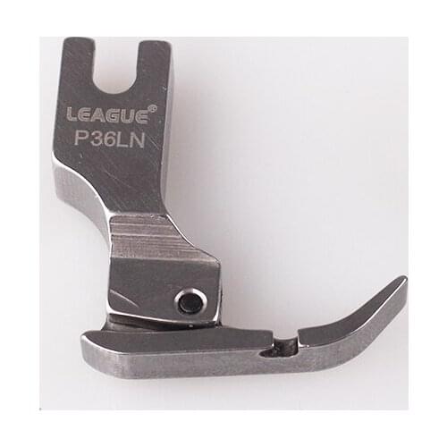 Industrial Left side Sewing Machine Hinged Cording Narrow Zipper ZIP LEFT FOOT P36LN