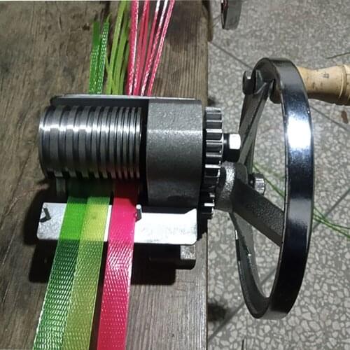 PET Strap PP Ribbon Plastic Belt Cutting Machine Slitting Machine Splitter For Knitting