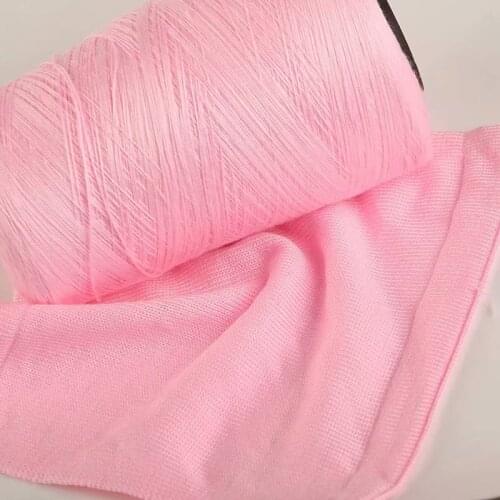 Silk cashmere hand knitting yarn for sweater scarf 26s/3 500g/cone free shipping