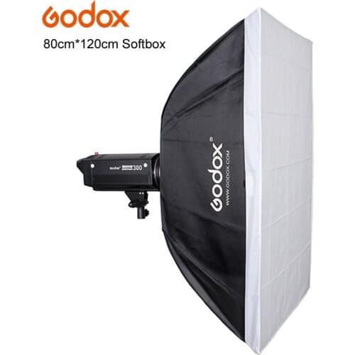 Godox 80cm*120cm Speedlite Studio Strobe Flash Photo Reflective Softbox Soft Box Diffuser