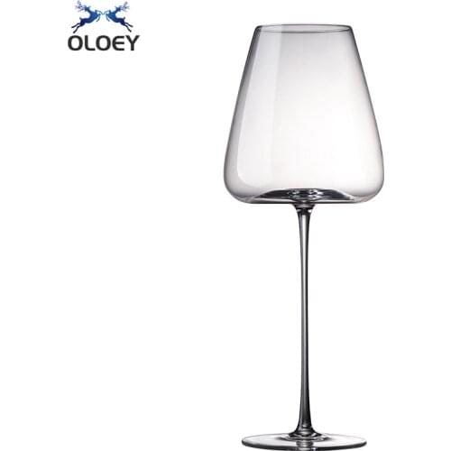 High-End Large-Capacity Crystal Red Wine Glass Bordeaux Goblet Set Burgundy Lead-Free Glass Red Wine Glass Gift Box Set