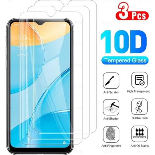 3pcs opo A15 Glass Tempered Glasses HD Anti-scratch Protective Phone Film For Oppo A15 A 15 15A 6.52" screen Protectors Glas