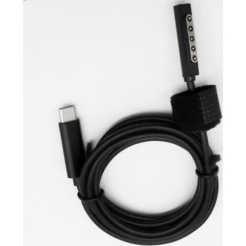 12V PD Charging USB Type C Power Supply Charger Adapter Charging Cable Cord for Microsoft Surface Pro 1/2