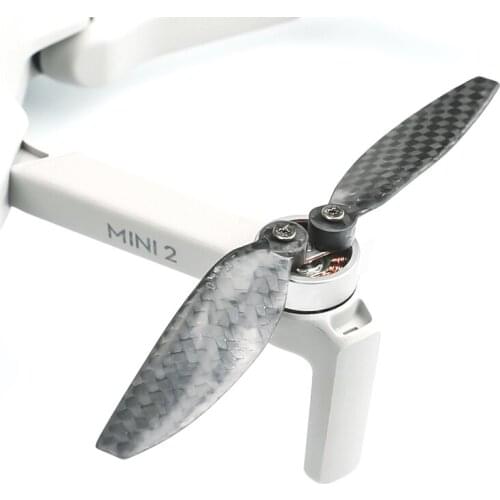 2 pairs propellers mavic mini 2 carbon fiber propeller Blade for dji mavic mini 2 drone accessories