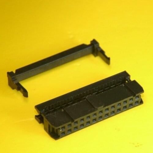 50 PCS IDC soquete FC-26P 2.54 mm IDC conector 26-pin conector 26 P 2 X 13 P IDC JTAG conector