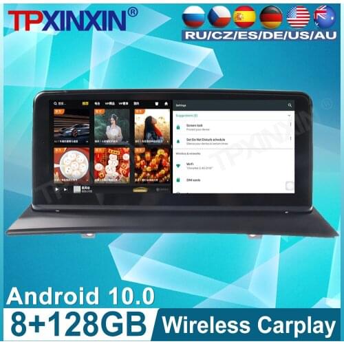 128G For BMW X3 E83 2004 - 2010 Android 10 Car Radio Tape Recorder Multimedia DVD Player GPS Navigation 10.25'' Touch HD Screen