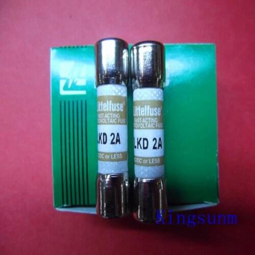 Free shipping 10pcs KLKD 2 new genuine American Littelfuse fuse / fuse 10*38 2A
