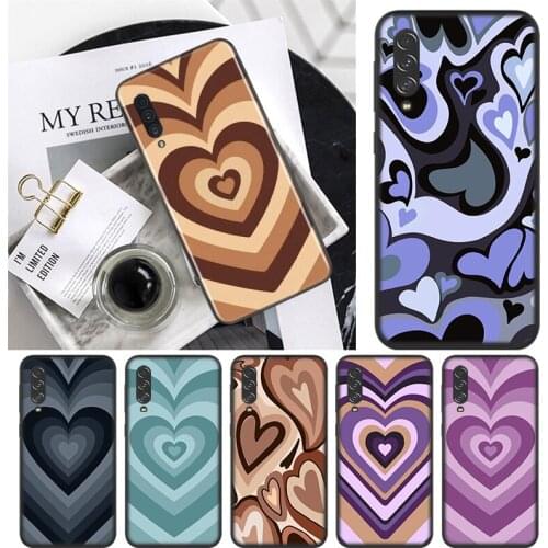 Latte Love Coffee Heart For Samsung Galaxy A90 A80 A70S A60 A50S A50 A40 A40S A30 A30S A20E A20S A10S A10 A2 Phone Case