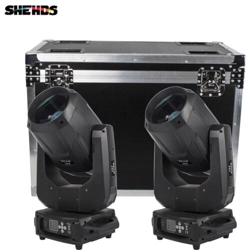 Sharpy Lyre Beam Spot 260W With Flight Case DMX512 For Philips 9R Bulb Moving Head Light Music Club Bar DJ Lights SHEHDS