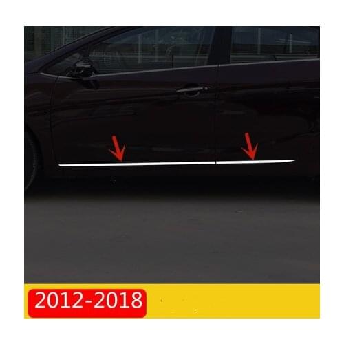 For Kia K3 2012-2018 High quality stainless steel Car window body trim Anti-Rub protection Decoration Car-Styling