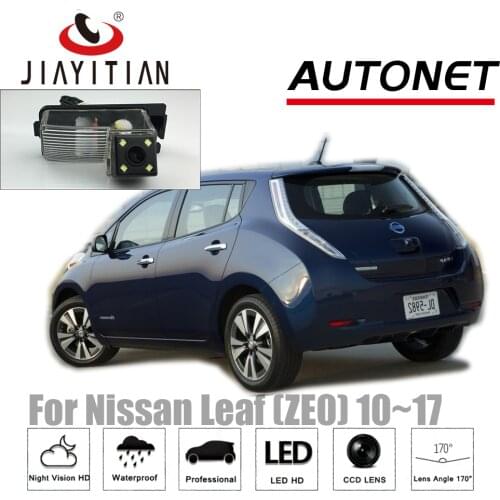 JIAYITIAN RearView Camera For Nissan leaf Venucia E30 2010~2017/CCD/Night Vision/Reverse Camera/Backup Camera license plate