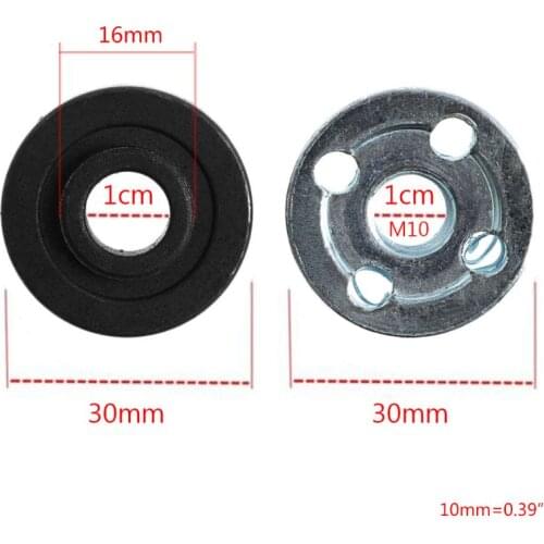 2Pcs Angle Grinder Replacement Part Inner Outer Flange Set Fits for Makita 9523 B95A