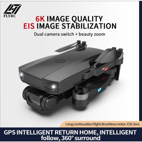 Keep Pro HJ188 GPS Drone 6K Dual HD Camera Professional Aerial Photography Brushless Motor Foldable Quadcopter RC Distance 1KM