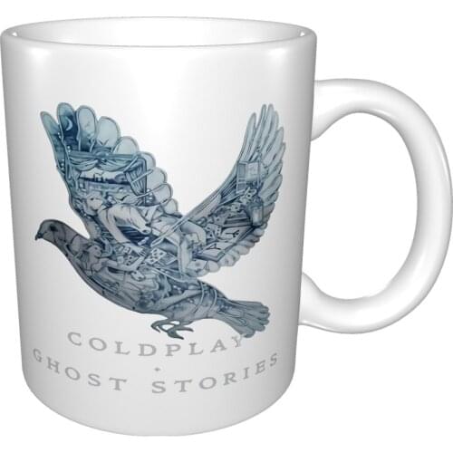 New Coldplay Ghost Stories British Rock Band Mug Coffee Cup Coffee Mug Aluminum Cup Sakura Cup