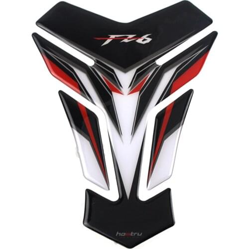 New 3D Motorcycle Tank Pad Protector Decal Stickers Case for Yamaha FZ6 FZ6N Tank With logo FZ6