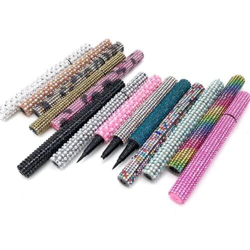 2021 New Arrivals Black Clear Brown Eyeliner Magic Self Adhesive Eyeliner Glue Pen for Mink Eyelashes Waterproof Eyeliner