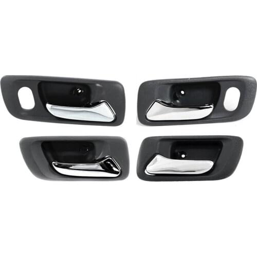 4pcs/set Car Interior Door Handle Front and Rear Gray for 1998-2002 Honda Accord Car-Styling Inner Door Handle Accessories