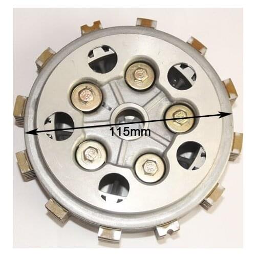 Clutch assembly drum for Motorcycle with GS200 168FML engine include RKV RKS TXM 200 VLX VLM 200 with GS200 engine