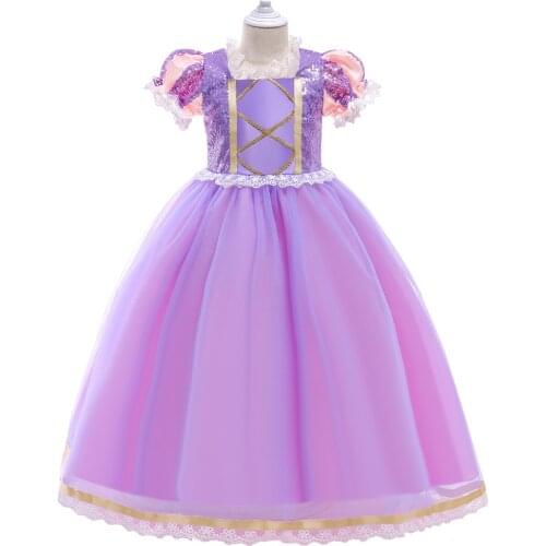 Gorgeous Flower Girl Dress Ballgown Applique Short Sleeve Elegant Birthday Party Girls Pageant Holy Communion Dresses 2021