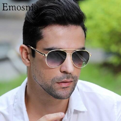 New Fashion Pilot Sunglasses Men Driving 2021 Classic Brand Designer Sun Glasses For Male Retro Eyewear Ladies Accessories UV400