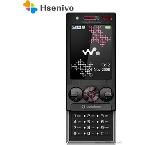 Sony Ericsson W715 Refurbised-Original Unlocked Vodafone MobilePhone 2G Bluetooth FM Unlocked Cell Phone Free shipping