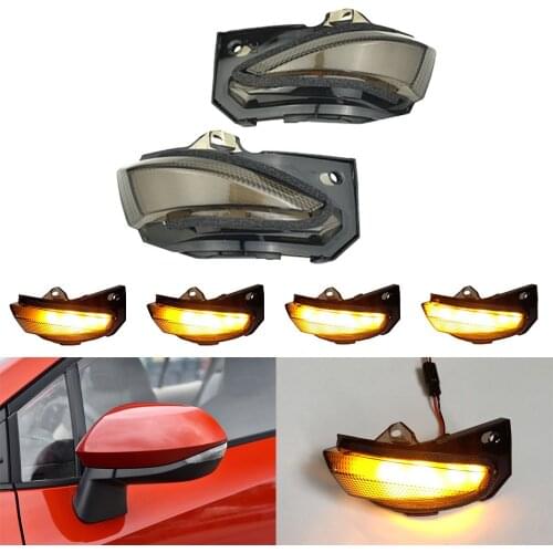 Facelift LED Dynamic Turn Signal Light Sequential Blinker For Toyota Corolla Hatchback 2019-2020 Side Mirror Indicator Lamp