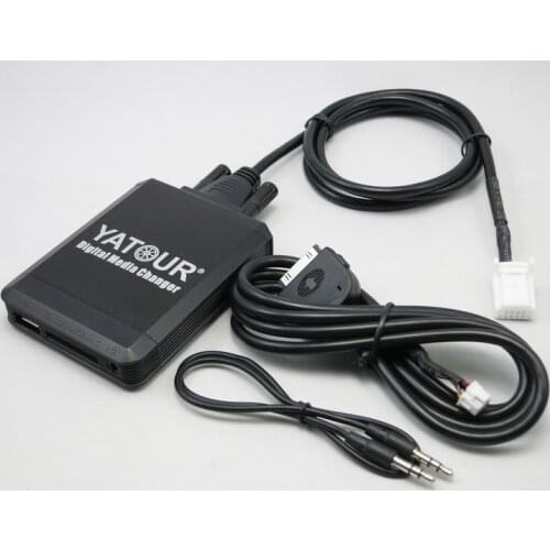 Yatour YT-M07 for iPod iPhone USB SD AUX All-in-one Digital Media Changer For 2005-2012 Toyota Lexus Scion small 6+6 pin Mp3
