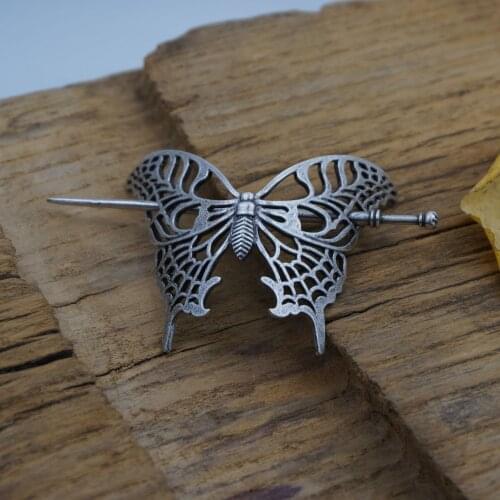 Butterfly Hair Hairpin Clip Hair Accessories Wicca For Women SanLan Jewelry 10PCS