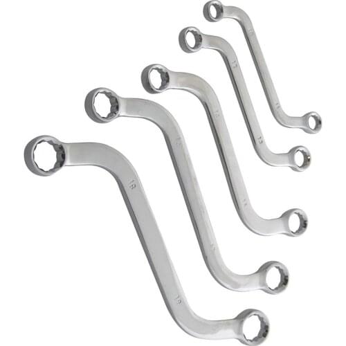 1pcs S Type 10-19mm double-headed special-shaped fastening wrench hardware repair tool