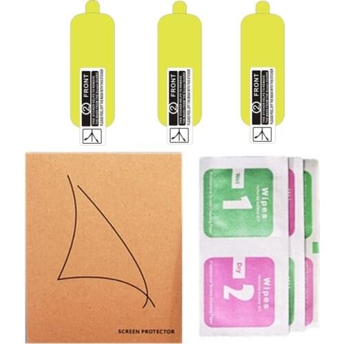 3Pcs Soft TPU Clear Smartband Protective Film For -Samsung -Galaxy Fit 2 SM-R220 Smart Wristband Fit2 R220 Screen Protec