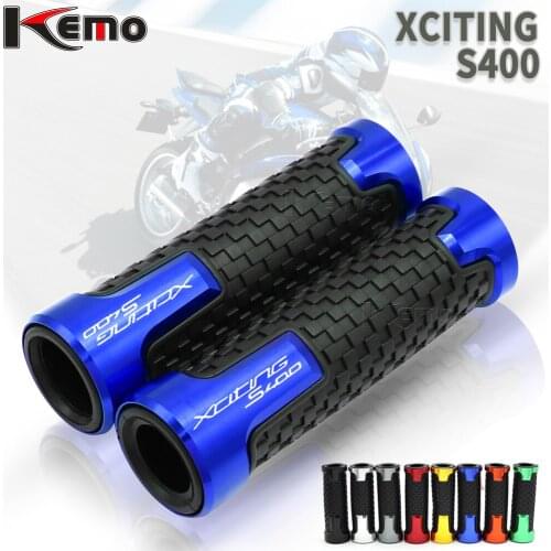 For KYMCO XCITING S400 7/8" 22mm Motorcycle Accessories Handlebar Hand Grips Handle Bar End Grip