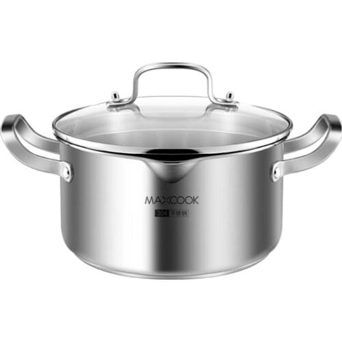 Non-Stick Stock Pot Stockpot Soup Pasta Pot Casserole Kitchen Cooking Cookware Easy Clean Sliver