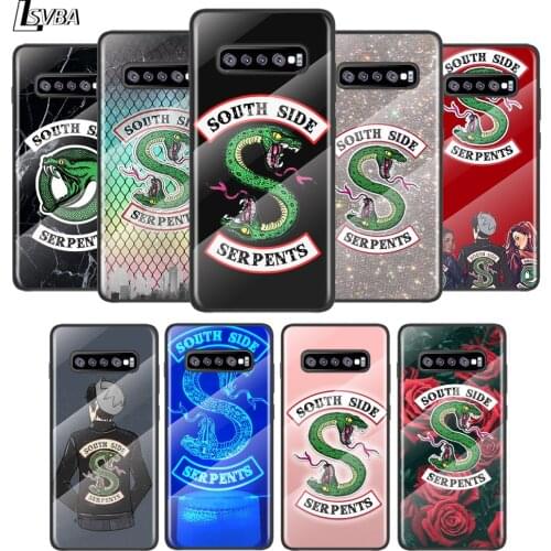 Riverdale southside For Samsung Galaxy S21 Ultra Plus 5G M51 M31 M21 Tempered Glass Cover Shell Luxury Phone Case