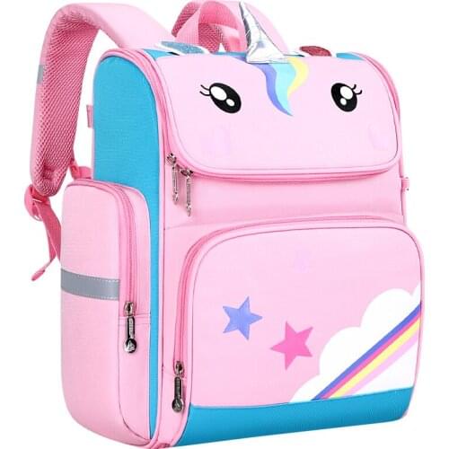 Unicorn Childrens Backpack Kids School Bags for Teenage Boys Girls Backpack Cartoon Cute Backpacks Large Mochila Infantil