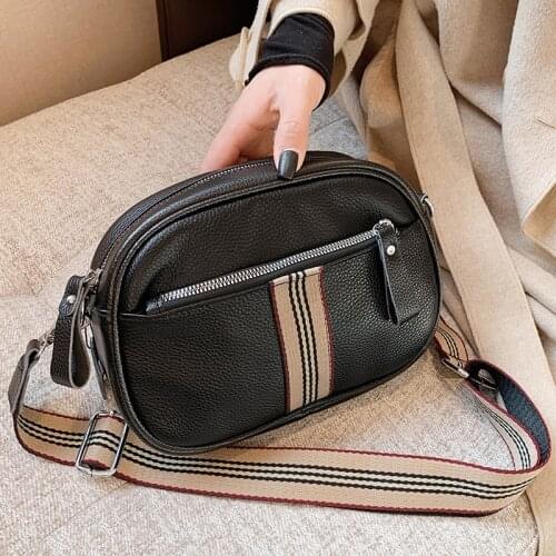 Designer Soft Genuine Leather Shoulder Bag Womens Luxury Handbags Fashion Crossbody Bag Luxury Brand For Women Female Totes Bag
