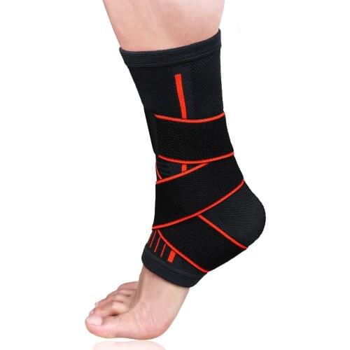 Hot Selling 1Pair Adjustment Protection Ankle Brace Support For Sport Running Fitness Comfortable Breathable Safe Sport Supplies