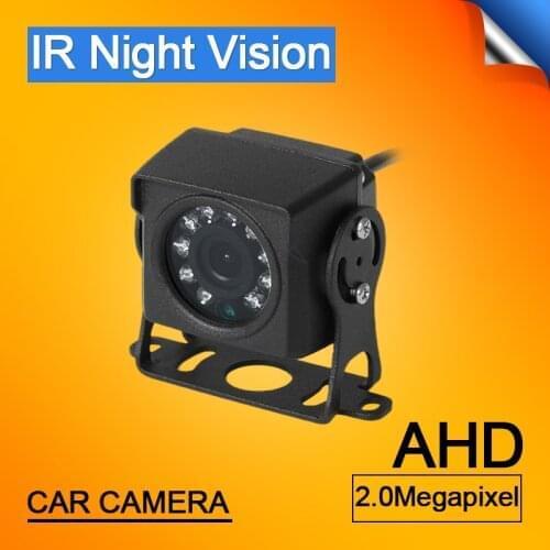4Pin AHD 2.0MP Outdoor Mini Metal Reversing Parking Car Camera For Bus Truck CCTV Surveillance Backup Rear View Camera