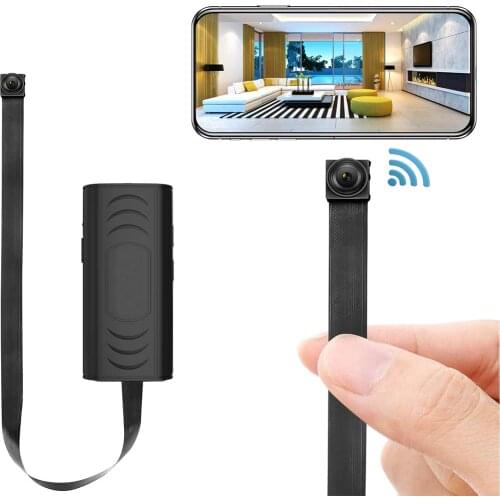 Mini camera HUOMU hidden Home Security Cameras 1080P HD Wireless WiFi Remote View Camera Nanny Cam Small Recorder